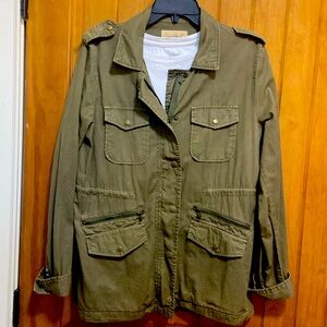 Ladies Military Jacket-Size Medium With Unworn white tshirt